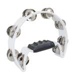 Percussion Plus cutaway tambourine - White Product Image