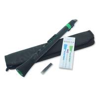 Nuvo N430 Dood outfit - Black with green trim