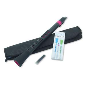 Nuvo N430 Dood outfit - Black with pink trim