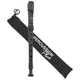Percussion Plus descant recorder - Matt black