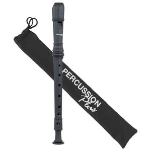 Percussion Plus descant recorder - Matt black