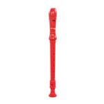 Percussion Plus descant recorder - Solid red Product Image