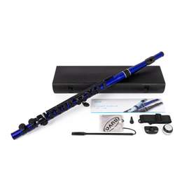 Nuvo N235 Student flute outfit - Metallic blue