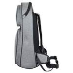Tom & Will tenor horn gig bag - Grey with red interior Product Image