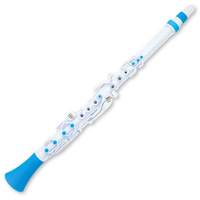 Nuvo Clarineo 2.0 outfit - White with blue trim