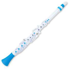 Nuvo N120 Clarineo outfit - White with blue trim