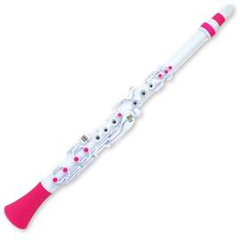 Nuvo N120 Clarineo outfit - White with pink trim
