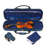 Tom & Will Classic 4/4 full size violin gig bag - Navy Product Image