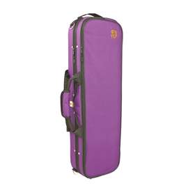 Tom & Will Classic 4/4 full size violin gig case - Deep purple