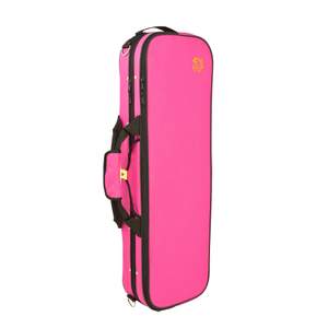 Tom & Will Classic 4/4 full size violin gig case - Hot pink