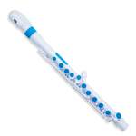 Nuvo jFlute 2.0 outfit - White with blue trim Product Image