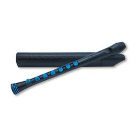 Nuvo N320 recorder+ outfit - Black with blue trim
