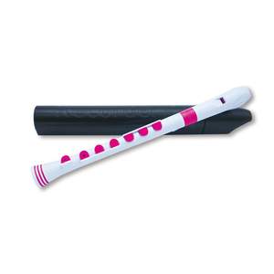 Nuvo Recorder+ outfit ~ White with pink trim