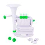 Nuvo jHorn - White with green trim Product Image
