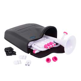 Nuvo N610 jHorn outfit - White with pink trim