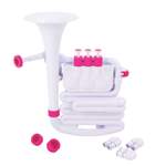 Nuvo jHorn - White with pink trim Product Image
