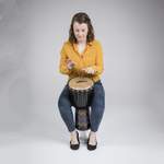 Percussion Plus Jammer Djembe rope-tuned - 6" Product Image