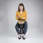 Percussion Workshop Kente djembe - rope tuned - 6 inch (head) Product Image