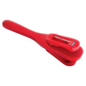 Percussion Plus wood castanets with handle