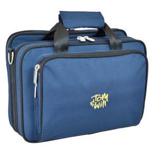 Tom & Will oboe gig case - Blue with purple interior