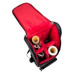 Tom & Will bassoon gig bag - Grey with red interior Product Image