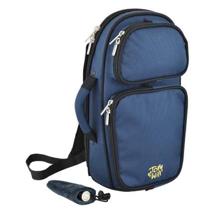 Tom & Will cornet gig bag - Blue with blue interior