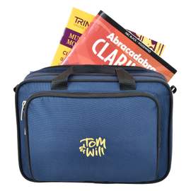 Tom & Will clarinet gig case - Blue with purple interior