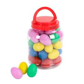 Percussion Plus egg shakers – tub of 40