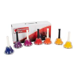 Percussion Plus PP277 combi hand bells - set of 7