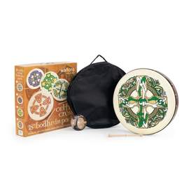 Percussion Plus 18in Gaelic Cross with bag, tipper and DVD