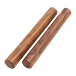 Percussion Plus 8" sheesham wood claves pair Product Image