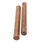 Percussion Plus 8" sheesham wood claves pair Product Image