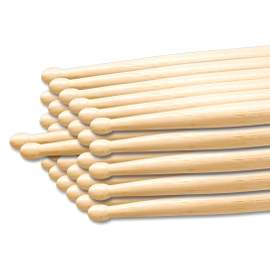 Percussion Plus drum stick brick maple 5B – 12 pairs