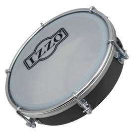 Izzo ABS 6" tamborim - Black