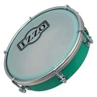 Izzo ABS 6" tamborim - Green