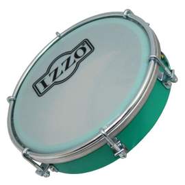 Izzo ABS 6" tamborim - Green