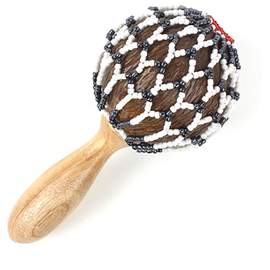 Percussion Plus Honestly Made Beaded afuche de coco