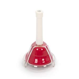 Percussion Plus PP275 combi hand bell individual note - C64 (low) red