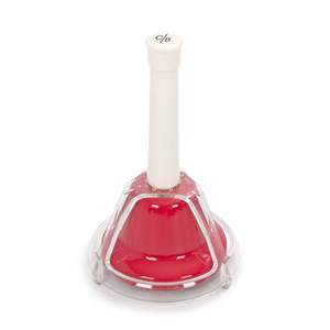 Percussion Plus PP275 combi hand bell individual note - C76 (high) red
