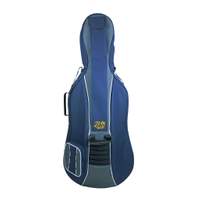 Tom & Will Classic full size cello gig bag - Navy with grey trim