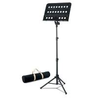 Musisca folding orchestral music stand with carry bag