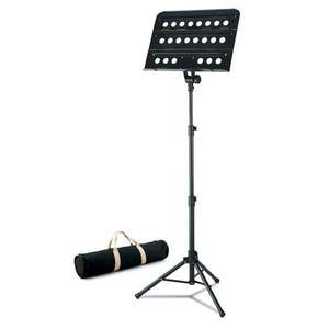Musisca folding orchestral music stand with carry bag