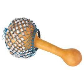Percussion Plus Honestly Made African cabasa with shells