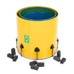 Izzo Castle surdos set of 3 nesting samba drums - 12", 14", 16" Product Image