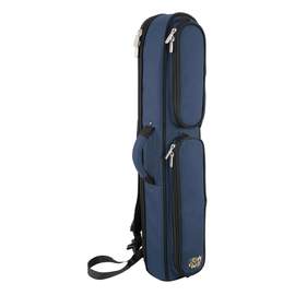 Tom & Will straight soprano sax gig bag - Blue with blue interior