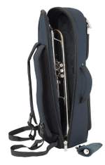 Tom & Will trumpet gig bag - Blue with blue interior Product Image