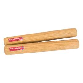 Percussion Plus 8” professional solid oak claves