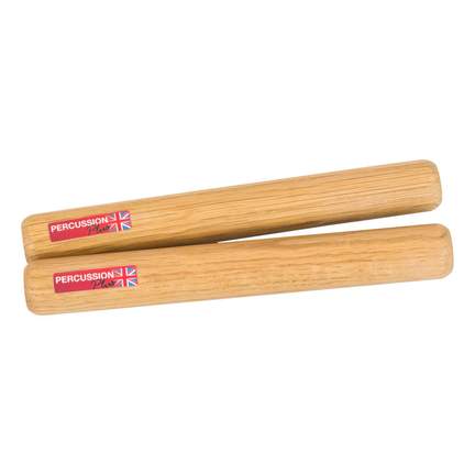 Percussion Plus 8” professional solid oak claves