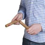 Percussion Plus 8” professional solid oak claves Product Image