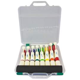Percussion Plus PP015 coloured hand chimes - set of 8